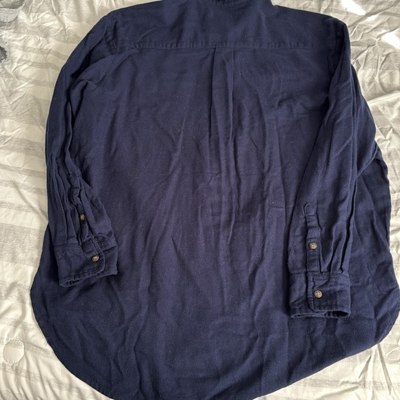 Old Navy Women’s Navy Blue Button Down Shirt - Medium - Picture 4 of 7